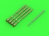 Master AM-32-094 A-1 Skyraider - 20mm cannon barrels with flash hiders and Pitot Tube 1:32